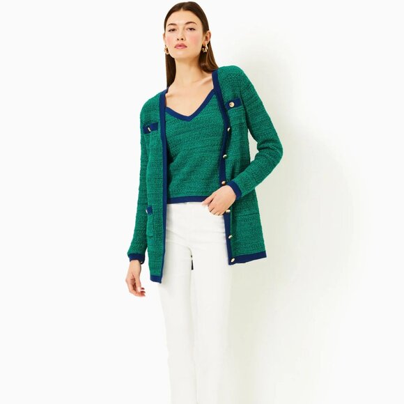 NEW!! Lilly Pulitzer Tannery Sweater Set - Picture 7 of 11